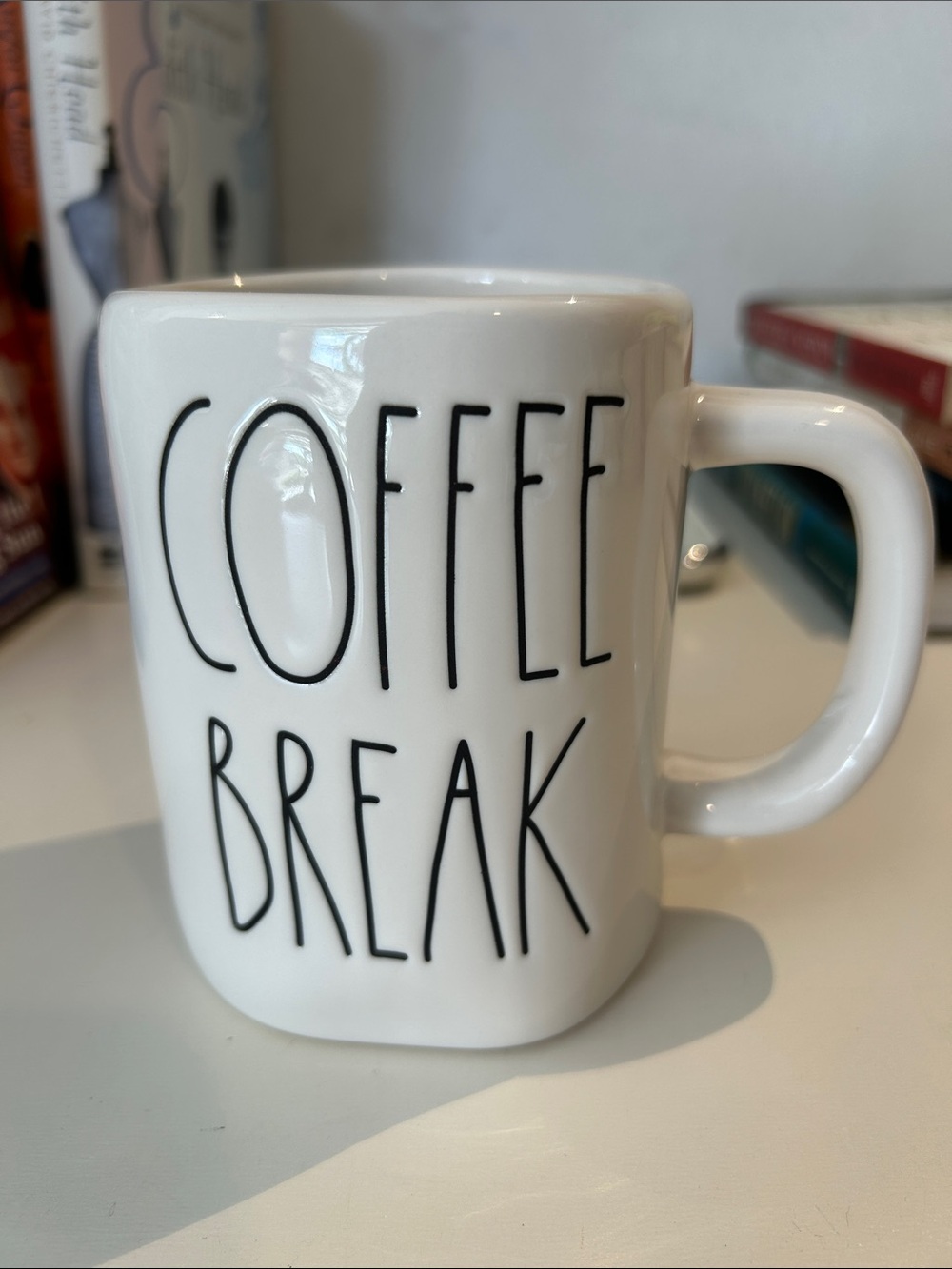 Rae Dunn Coffee Break Mug, New without tags